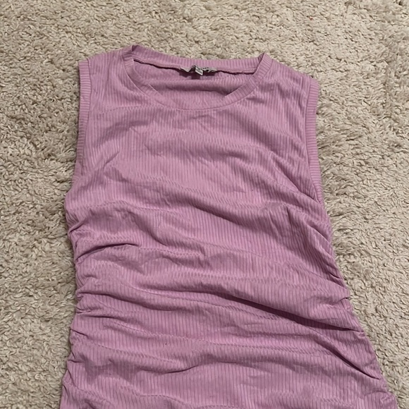 Purple Adjustable Length Dress - Picture 3 of 4